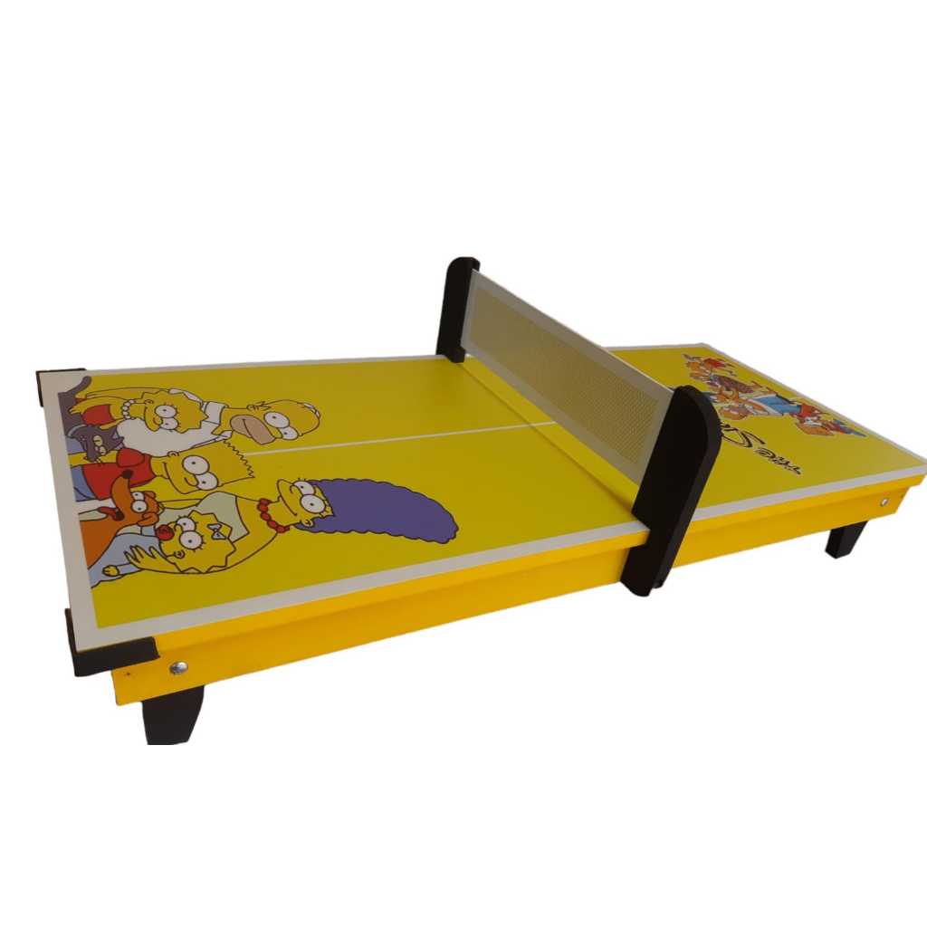 Mini Mesa Ping Pong Miniatura Com 2 Raquetes 1 Bolinha E Redinha completa
