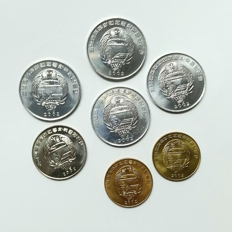ser 7 moedas FAO Coreia do Norte FC