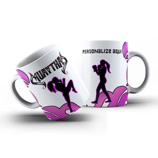 Caneca Muay Thai Arte Marcial Personalizada