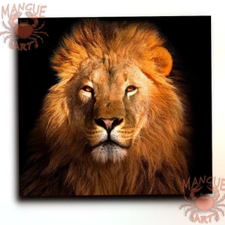 Quadro decorativo Grande Leão de Judá, para sala, escritório hall. impressão tela acetinada