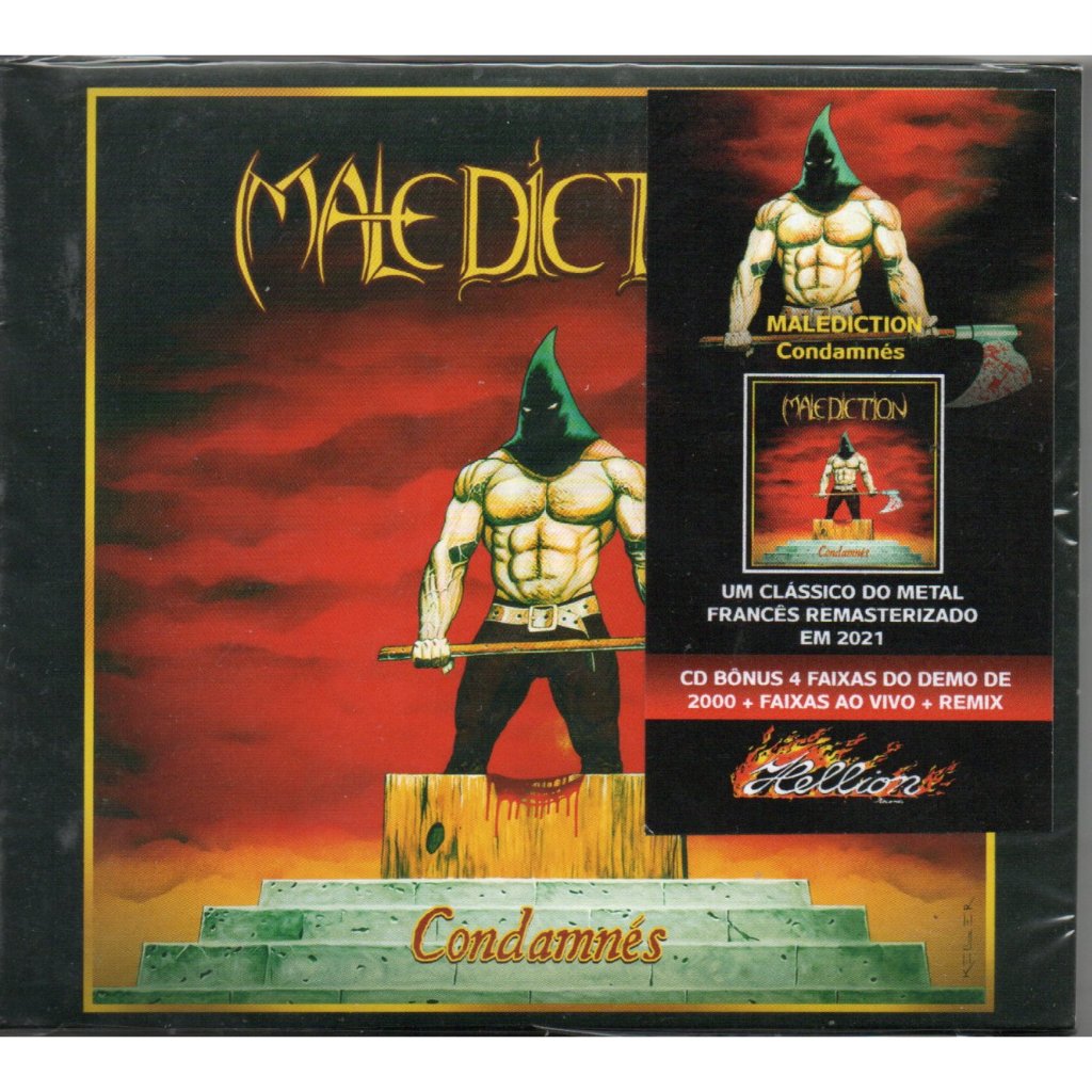 Cd Duplo Malediction - Condamnés Digipack Nacional (2024) | Shopee Brasil