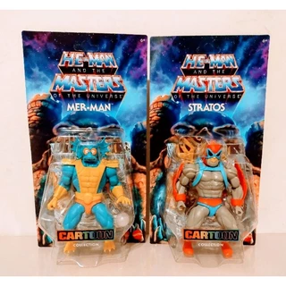Aquático Cartoon e Stratos Cartoon - Oferta com 2 unidades - Masters Of Universe He-Man