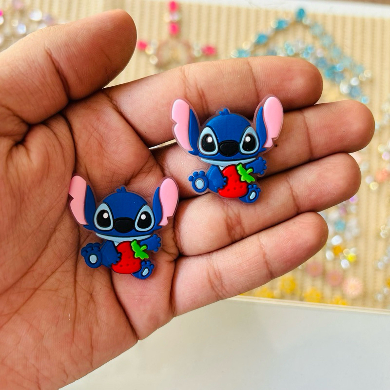 Bottons Pins Jibbitz Para Crocs Stitch (unid) | Shopee Brasil