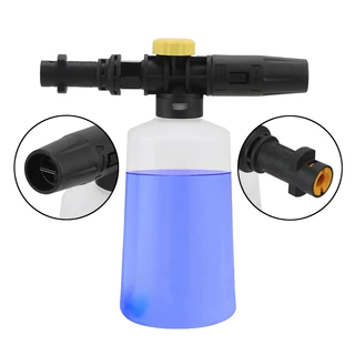 Karcher Canhão de Espuma Aplicador de Detergente Snow Foam para Lavadoras ajustável 750ML K2 K3, K4, K5, K6, K7