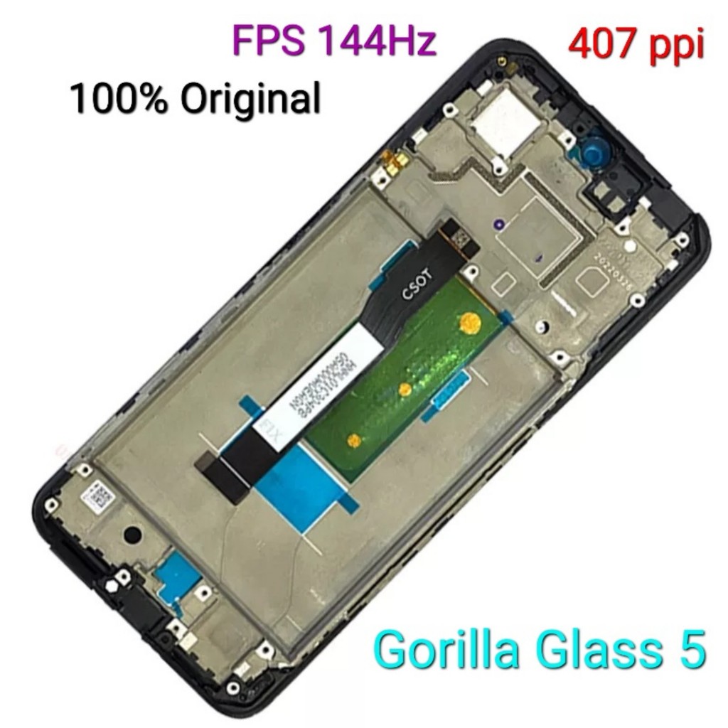 Display Tela Poco X4 GT Original Nacional Frontal Touch com Aro