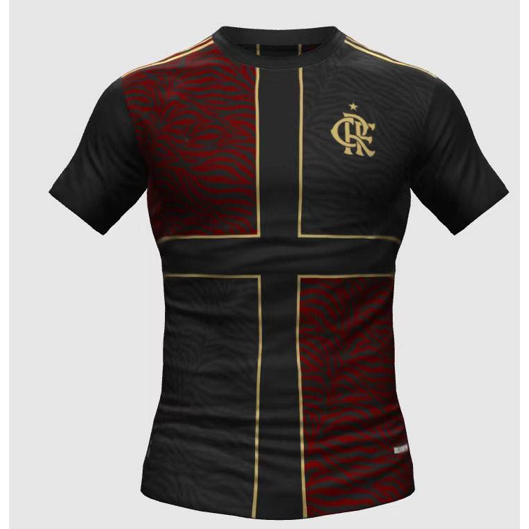 24/25 Camisa De Equipe Masculino FLMG edição especial preta Tailandês