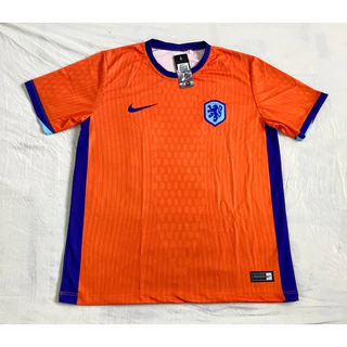 Camisa Camiseta de Time Seleção da Holanda Laranja Mecânica Futebol Masculino Adulto