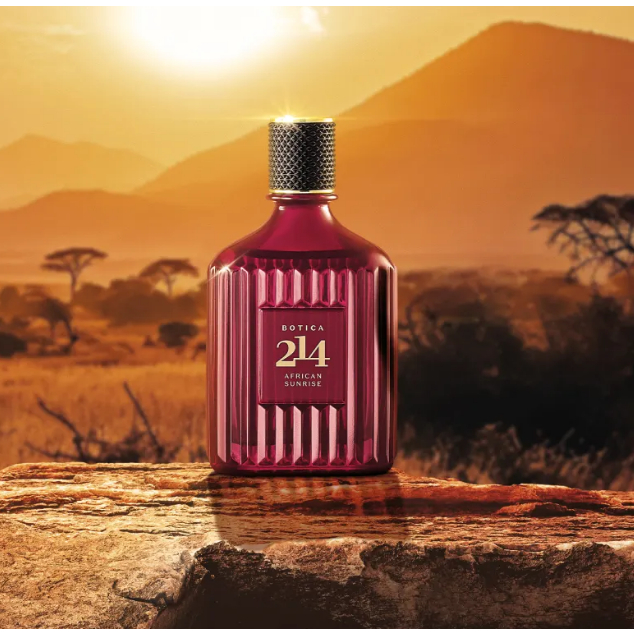 Perfume Botica 214 African Sunrise Fougére Amadeirado Eau De Parfum 90ml - O Boticário **Lançamento dia dos Namorados**