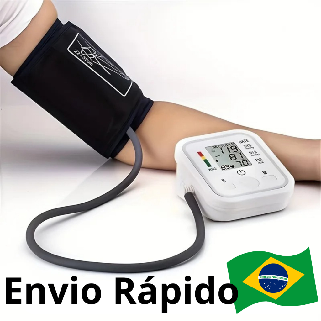 Medidor de pressão arterial Aferidor Digital Fácil e pratico de usar ...