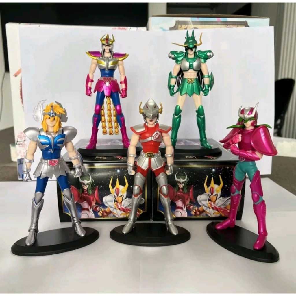 Bonecos Colecionavéis Cavaleiros Do Zodíaco Saint Seiya Shun Ikki