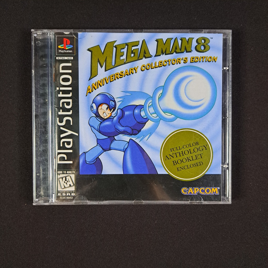 Megaman 8 Prensado Cd prata Ps1 - Playstation 1. Mega Man 8