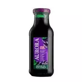 Kit 7 Suco de Uva Tinto Integral Aurora 300ml 100% Suco Garrafinhas