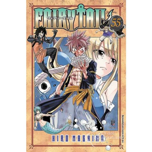Mangá FAIRY TAIL Nº 1 ao Nº 63 Editora JBC Hiro Mashima | Shopee