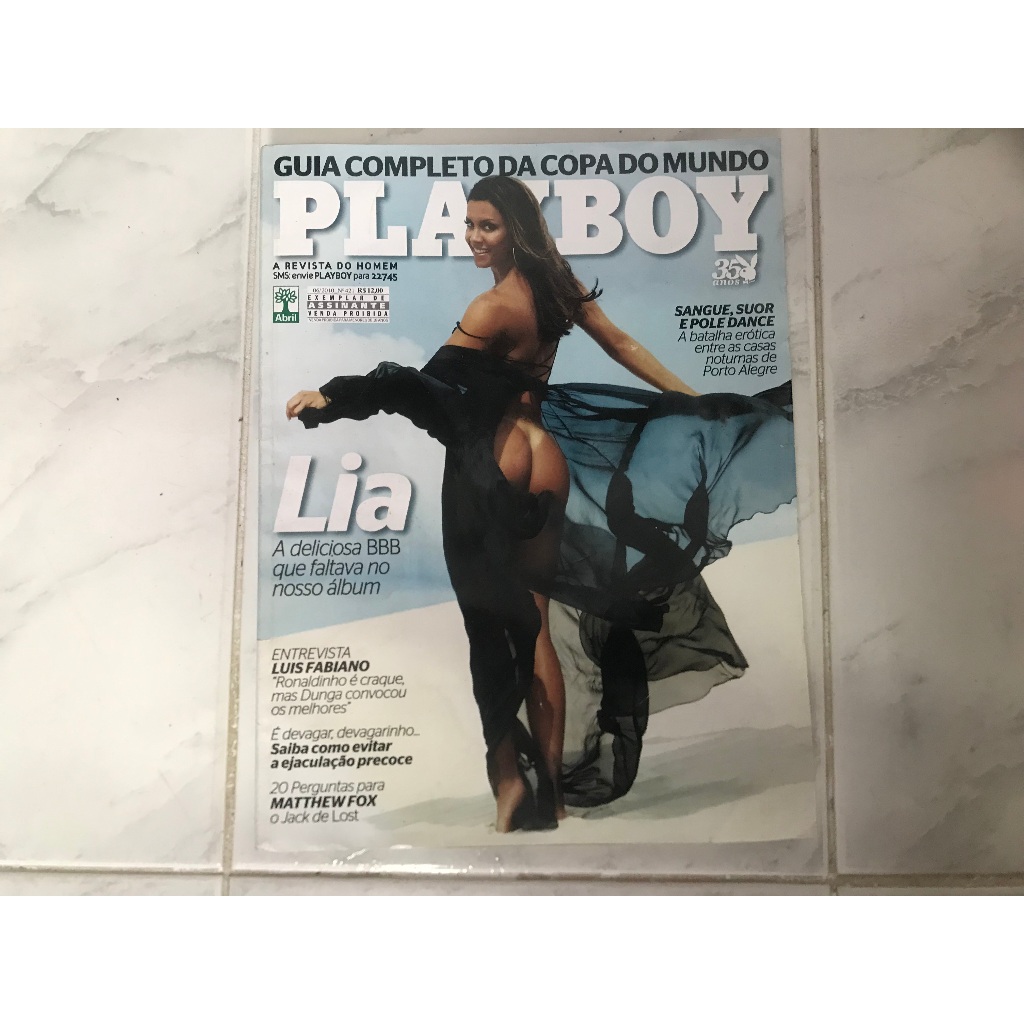 Lia do BBB - Revista Playboy