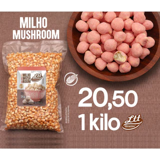 milho para pipoca DOCE MUSHROOM 1 KG