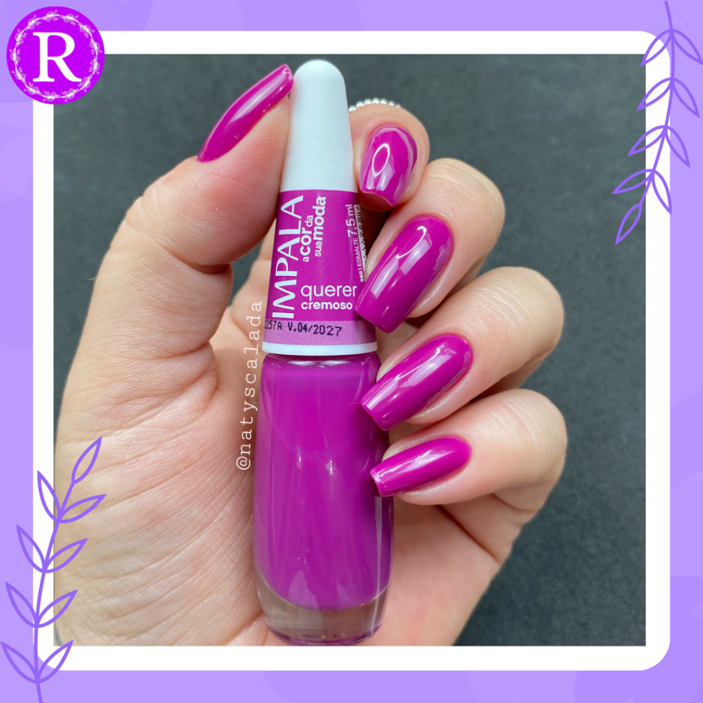 ESMALTE CREMOSO IMPALA A COR DA SUA MODA QUERER 7,5ML