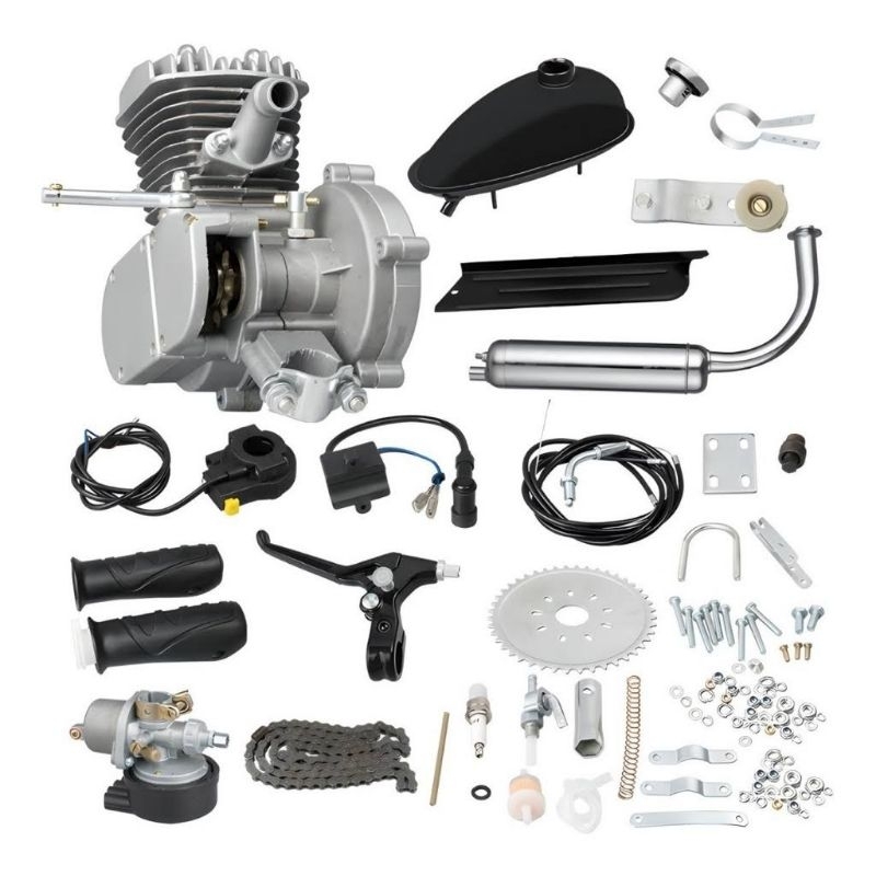 Kit Motor nakasaki Completo 80cc 2 Tempos Para Bicicleta Motorizada ...