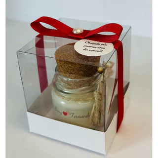 kit com 10 Mini Velas aromáticas/perfumadas, velas para lembrancinhas com 40 ml.