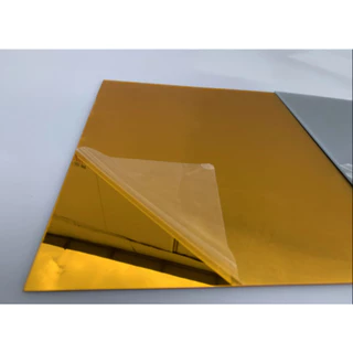 Chapa acrílico Dourado espelhado 2mm