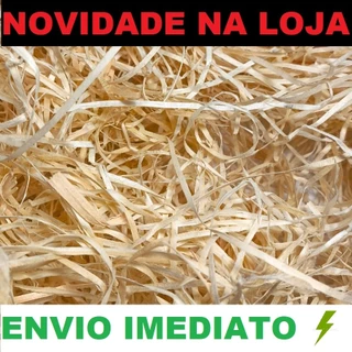 Palha Madeira Natural Para Cestas Decorativas e Artesanato