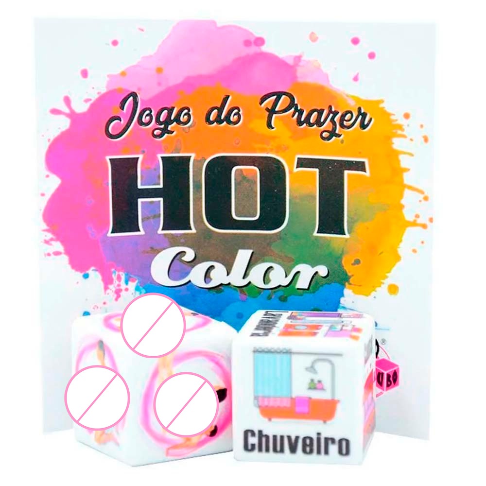 Jogo Do Prazer Hot Color Dado Er Tico Divers O Ao Cubo Shopee Brasil