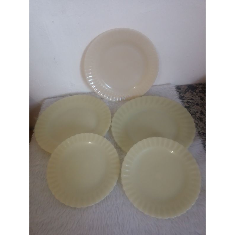 Lote de Pratos antigo Colorex original. | Shopee Brasil
