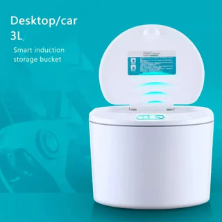 Lixeira Automática Com Sensor Que Abre Fecha 3 Litros