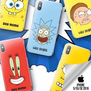 Capa Capinha - iPhone 5 / 5S / SE 2016 - Desenhos