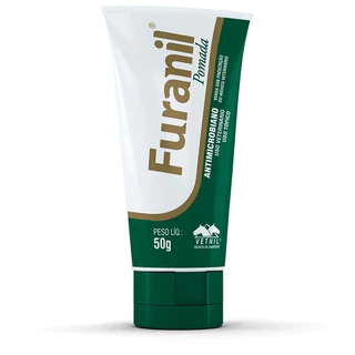 Furanil Pomada Antimicrobiano Caes E Gatos Vetnil - 50g