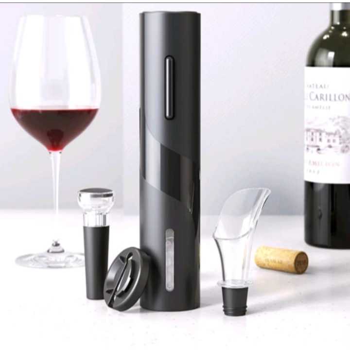 HYQ1794 Abridor vinho garrafa saca rolha elétrico kit automático