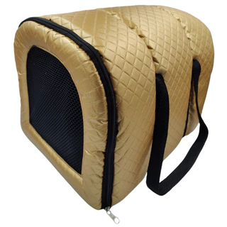 Bolsa Mala Caixa de Transporte Pet Gatos e Cachorros Tam G 50x37x37