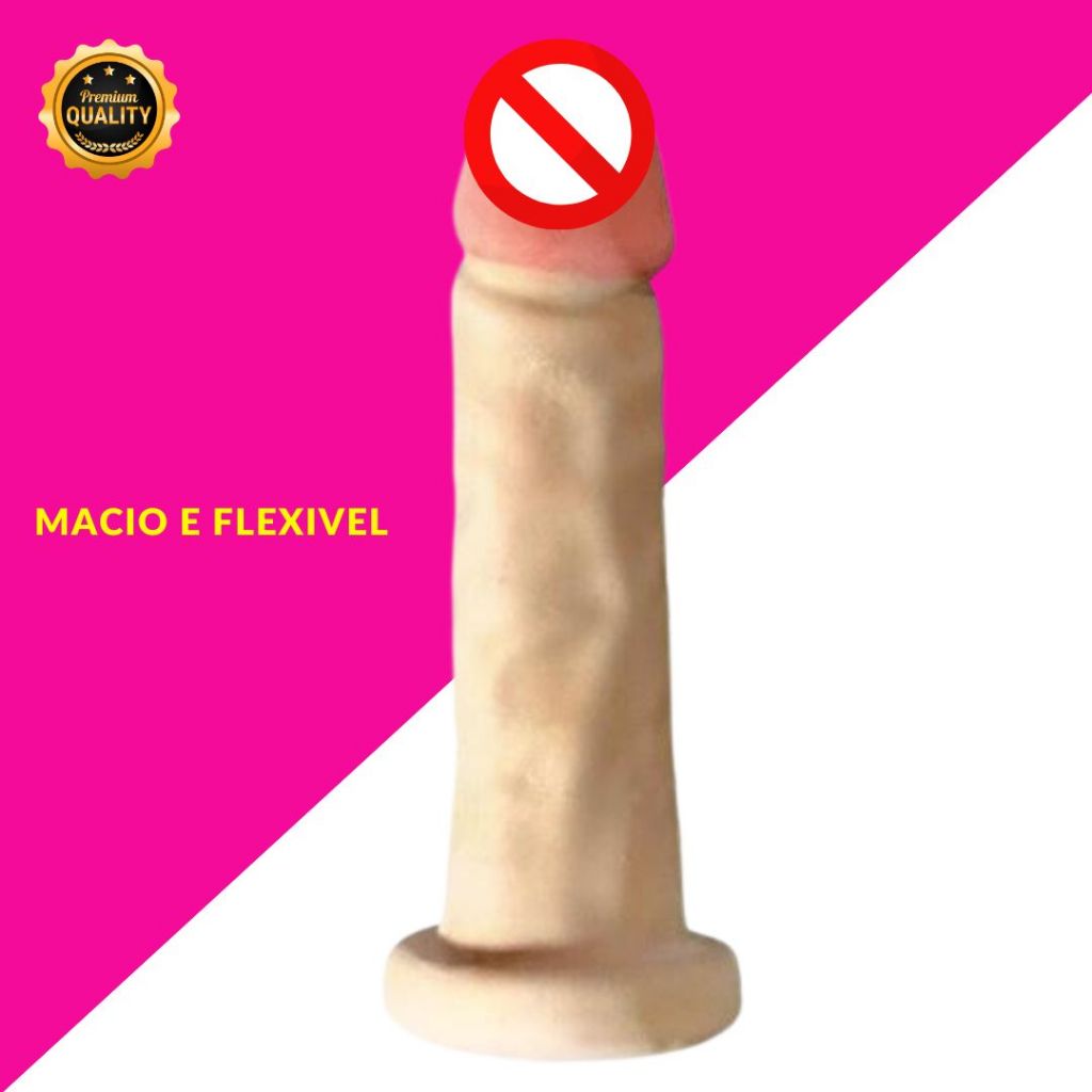Pinto de Borracha com Veias Realistas em Cyberskin Macio e Flexivel Super Realistico Simula Pele Humana Pau Pinto Consolo Sexual Sexshop.