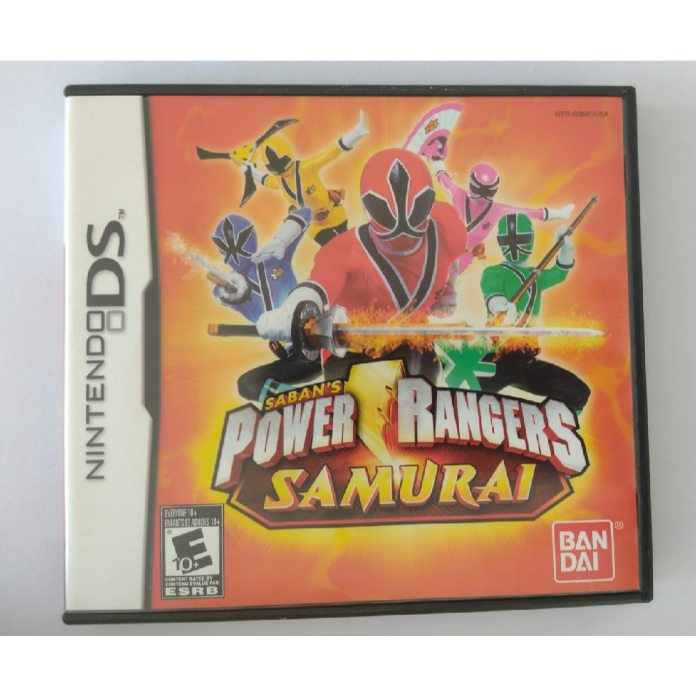 Jogo Power Rangers Samurai - Usado - Nitendo DS | Shopee Brasil