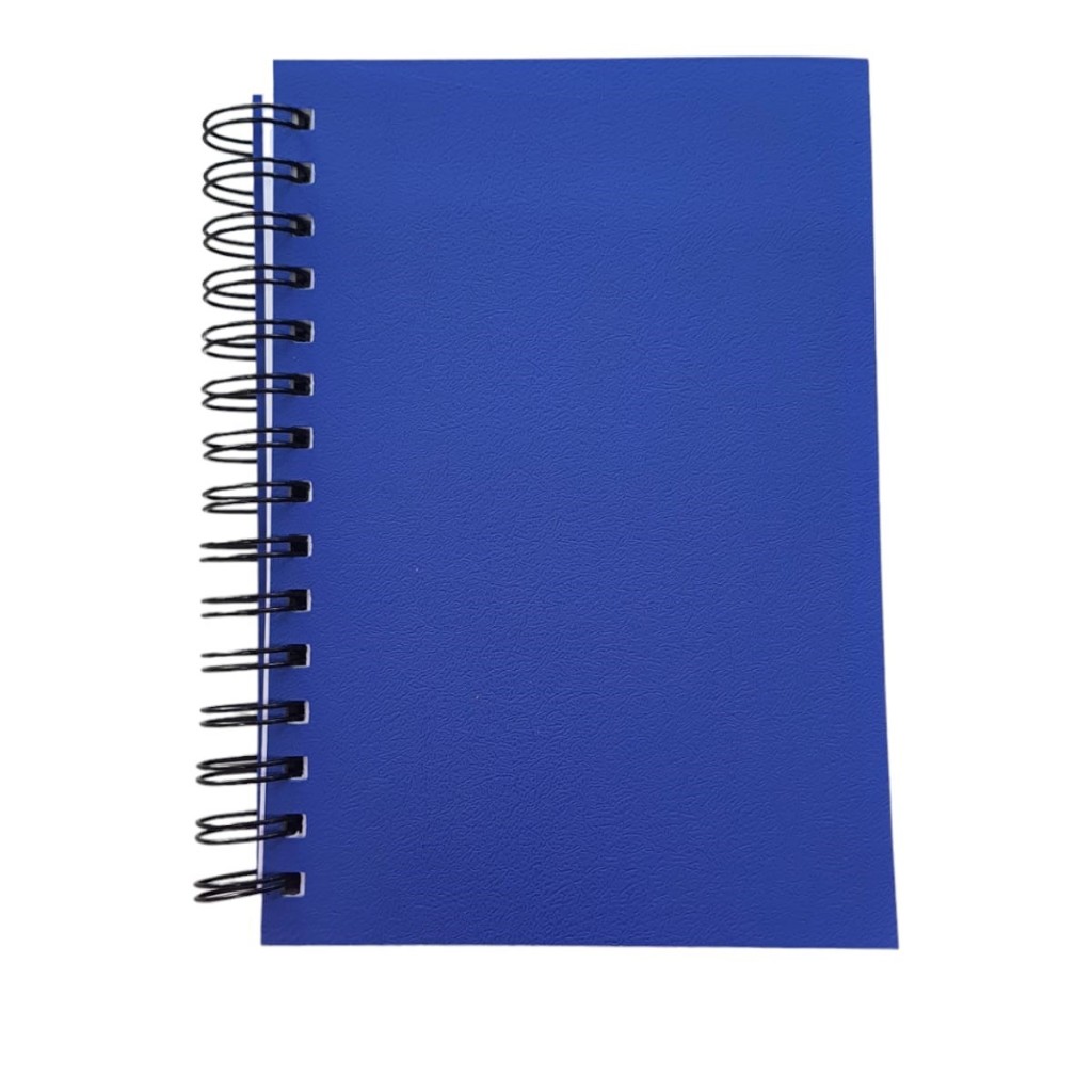 Agenda 2024 PROMOÇÃO capa plástica barata econômica encadernação espiral wire-o duplo anel