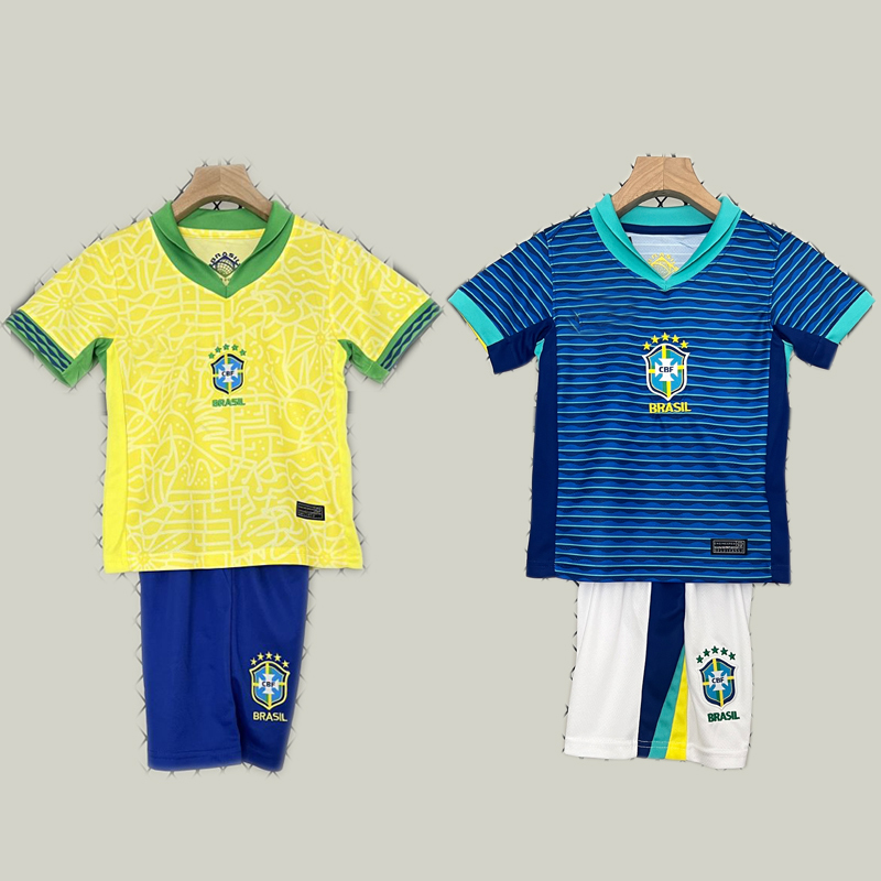 2024/2025 Kit Infantil Camisa De Equipe BX Home AWAY Tailandês