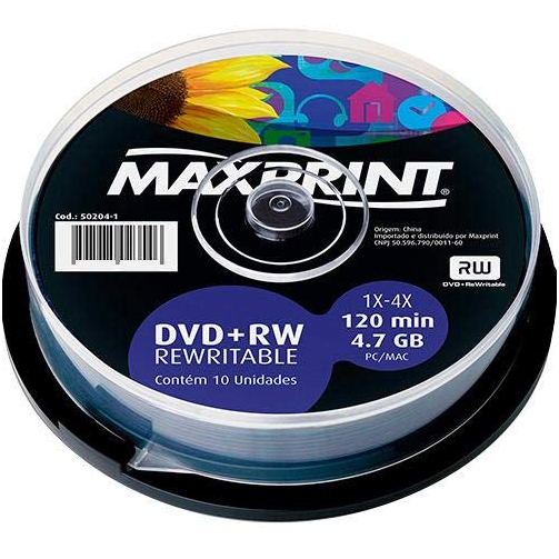 MINI DVD-R 1.4GB 30 MINUTOS 1X-4X PC/MAC (10 UNIDADES) - MAXPRINT ...