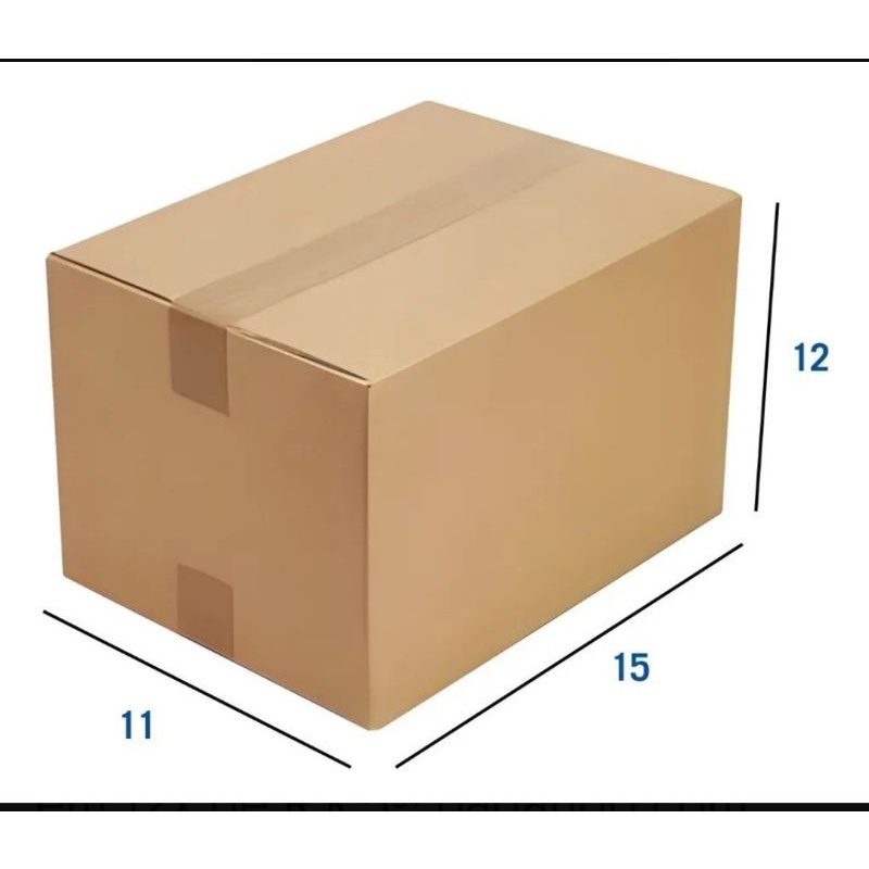 50 Caixas De Papelão 15x11x12cm para Ecommerce Envios Sedex