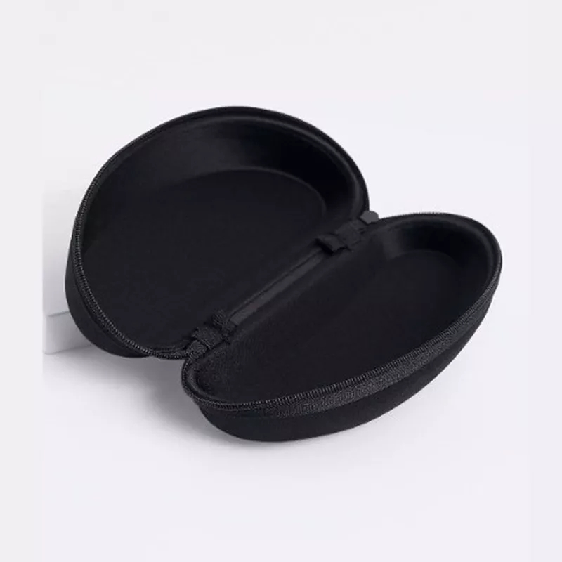 Estojo Porta Óculos Sol E Grau Preto Com Zíper Eyewear