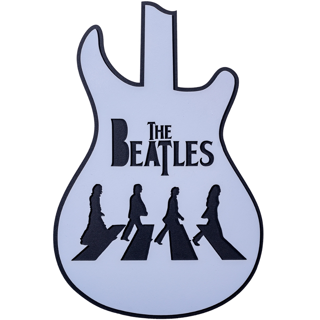 Quadro decorativo guitarra The Beatles | Shopee Brasil