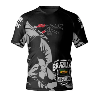 Camiseta Dry Fit Jiu-jitsu Proteção Treino Proteção Uv50+