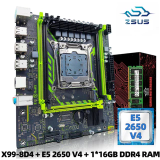 KIT XEON X99 ddr4 kit placa-mãe com intel lga2011-3 xeon e5 2650 v4 cpu ddr4 16gb