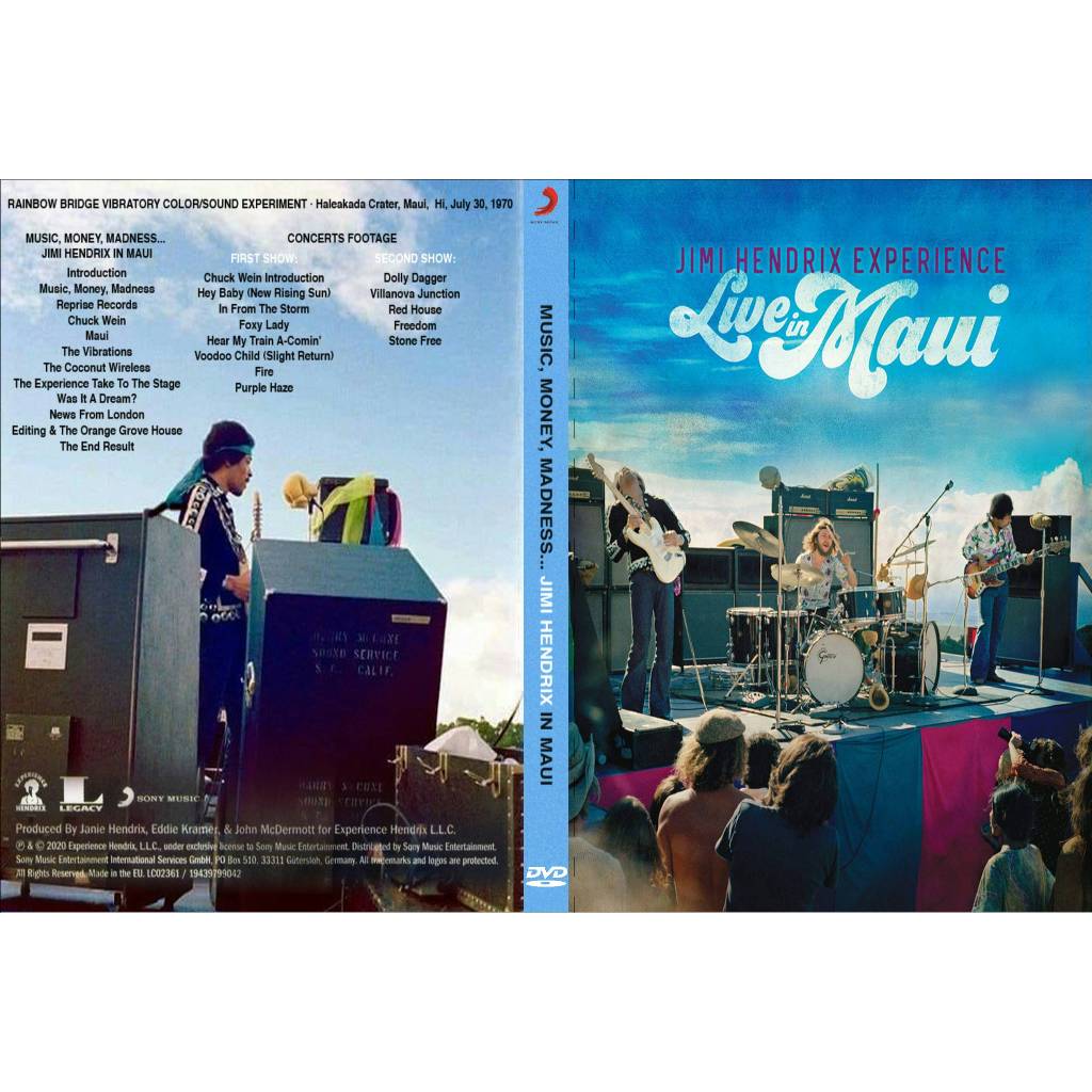 Jimi Hendrix Experience - Live In Maui | Shopee Brasil