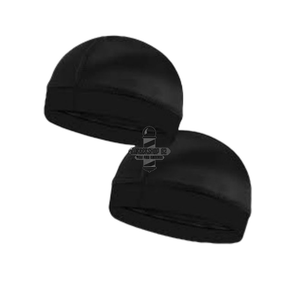 Kit 2 Touca De Compressão Wavecap Waves Caps Para Penteados