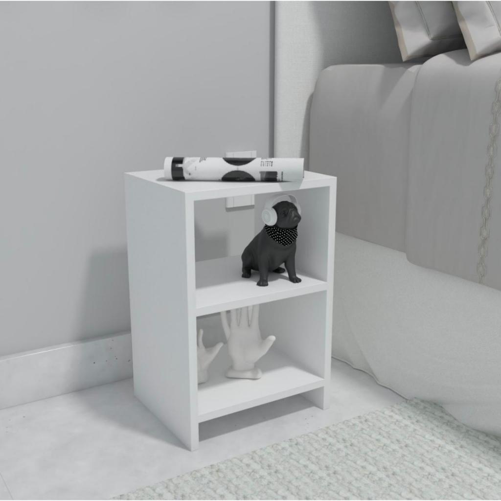 Mesa De Cabeceira Lateral Criado Mudo Nicho Quarto Apoio Moderno