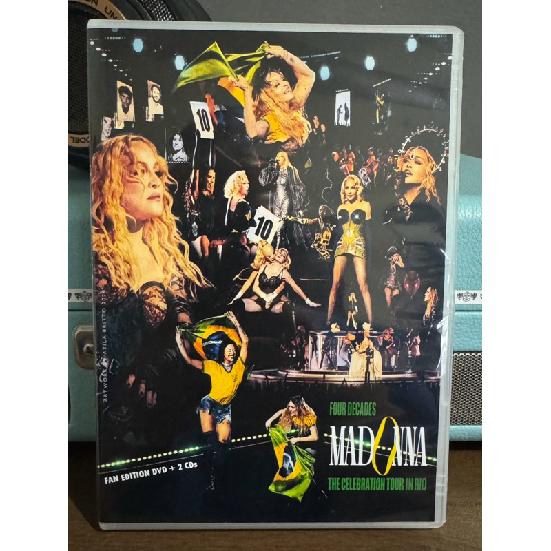 DVD/2CDs: Madonna - The Celebration Tour in Rio (LEGENDADO