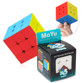 Moyu Cubo Mágico Profissional 3x3x3 Giro Rápido - 2 Unidades