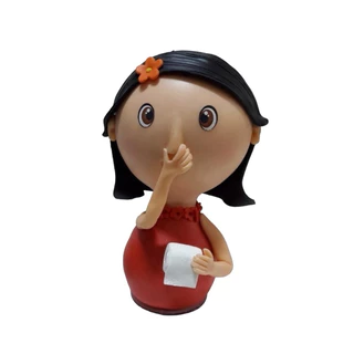 Fedozinho Enfeite Para Banheiro 10cm Decoração