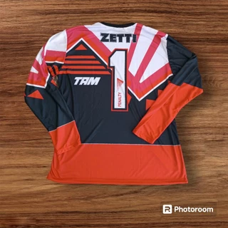 Camisa Manga Longa longa Zetti Tricolor