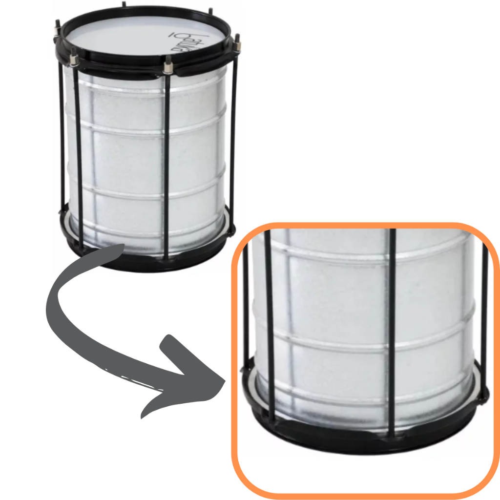 Bacurinha 8 Pol 30cm Alumisteel Batuka 60049 Repinique 8x30 | Shopee Brasil