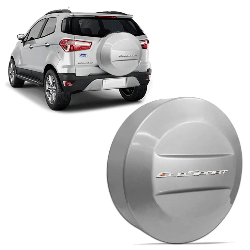 Capa de Estepe FORD ECOSPORT - Prata Enseada Ano 2003 A 2022 | Shopee ...